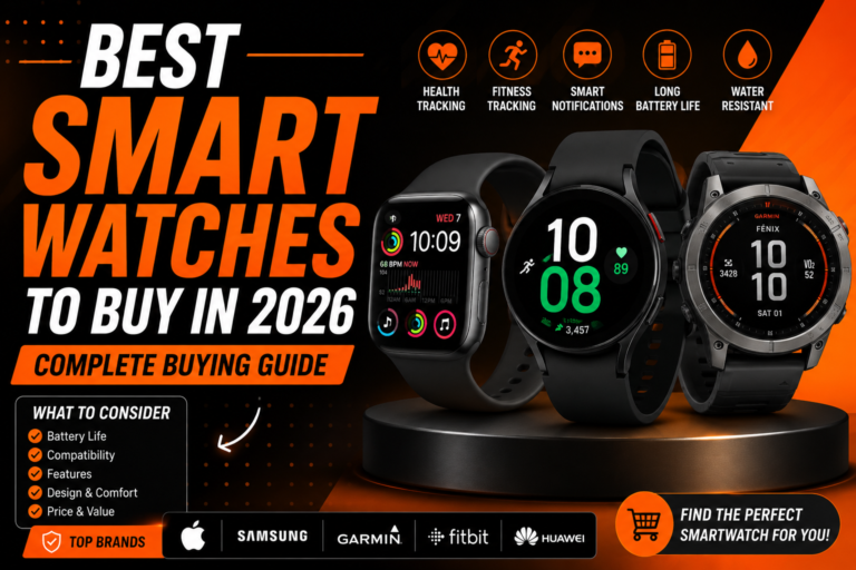Best Smart Watches To Buy in 2026 – Complete Buying Guide