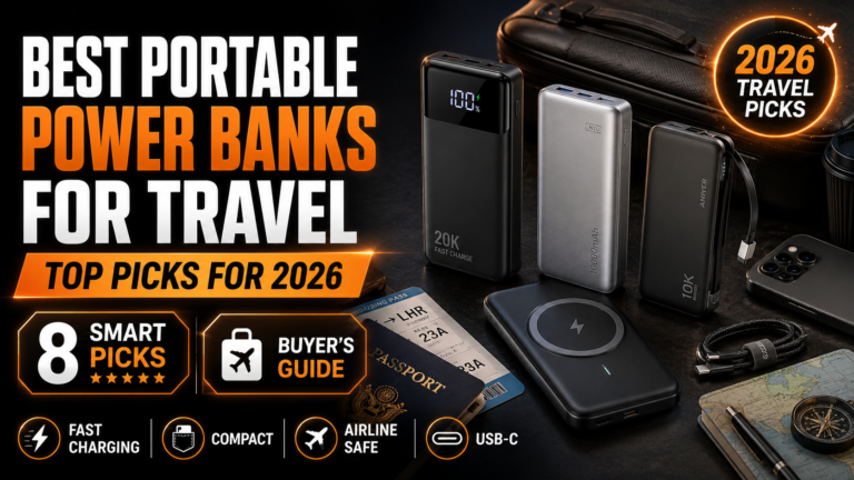 Best Portable Power Banks for Travel