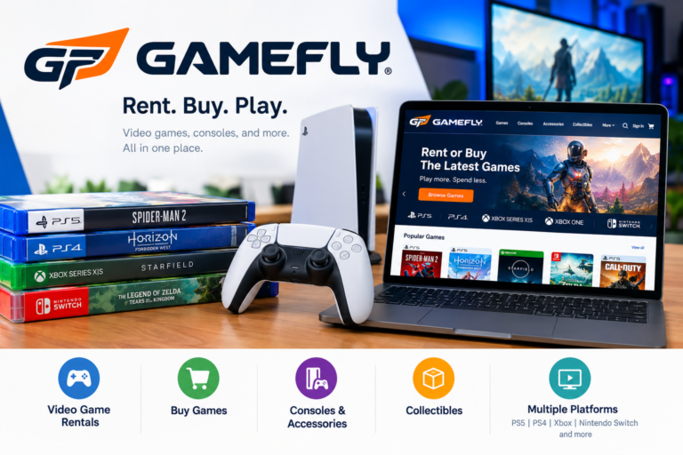 GameFly: A Guide to Game Rentals, Streaming, and Gaming Services