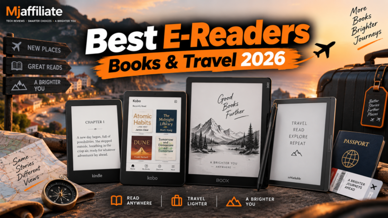 Best E-Readers for Books and Travel in 2026
