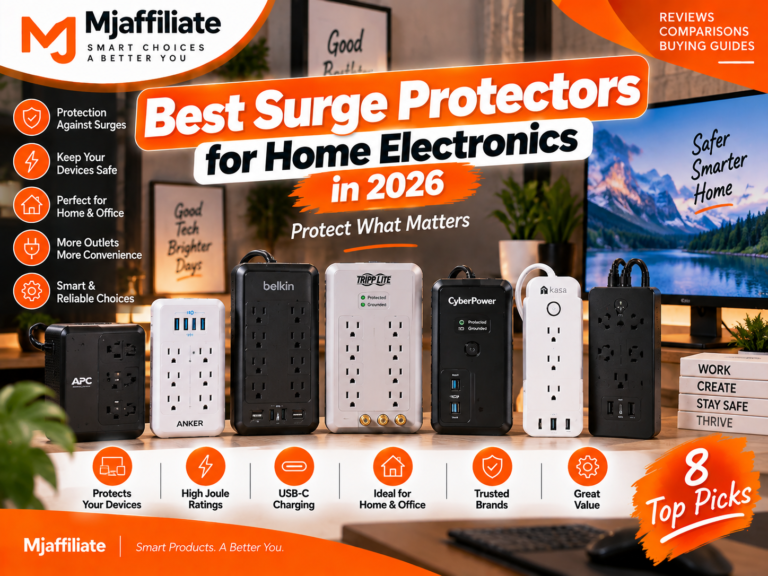 Best Surge Protectors for Home Electronics in 2026