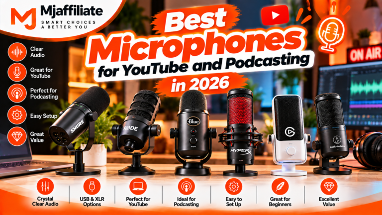 Best Microphones for YouTube and Podcasting in 2026 – 8 Top Picks